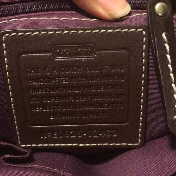 Authentic coach purse - Picture 5 of 6